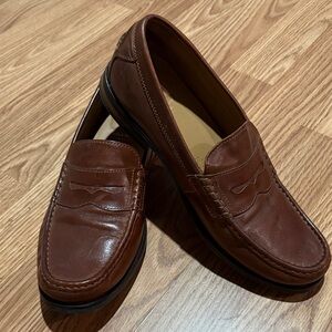 Cole Haan Classic Brown Leather Loafers